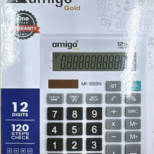 AMIGO check and correct calculater