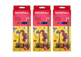 NATRAJ 12 COLOUR PENCIL BOX