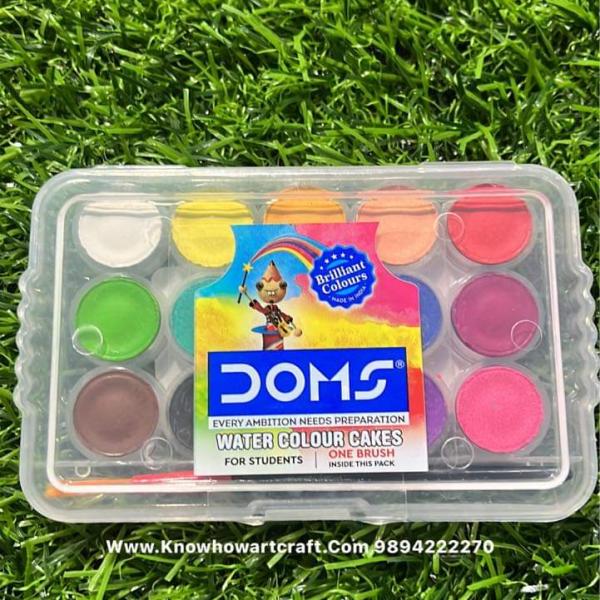 DOMS AQUA COLOUR CAKES